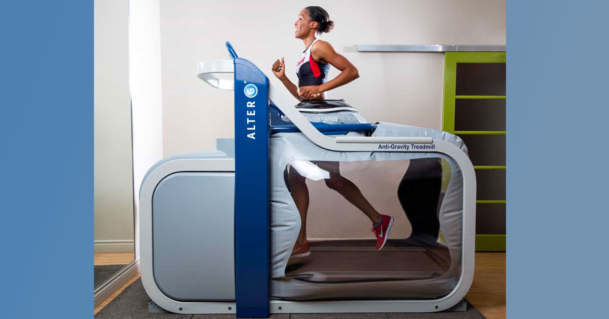 Rehab goals? Learn more about the AlterG antigravity treadmill available at Spectrum Healthcare and how it can help you.